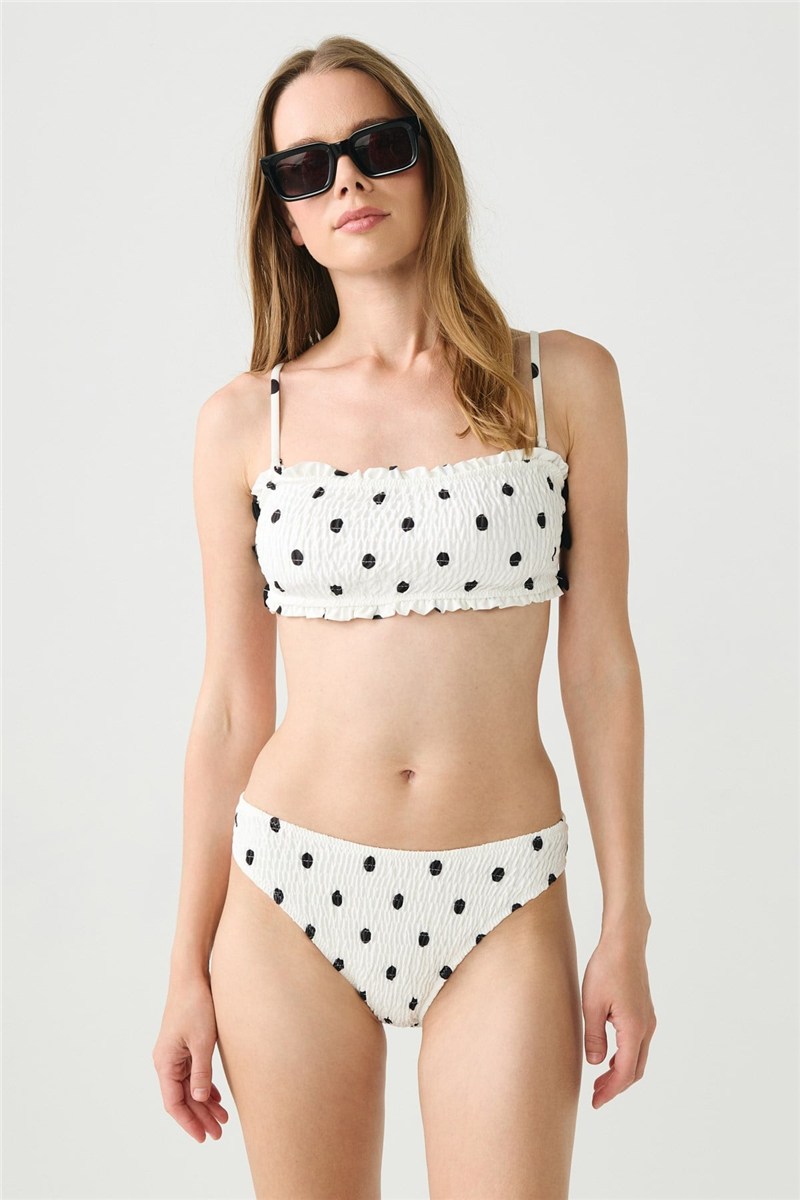 Straplez Bikini Takım 2671 Beyaz  #452653